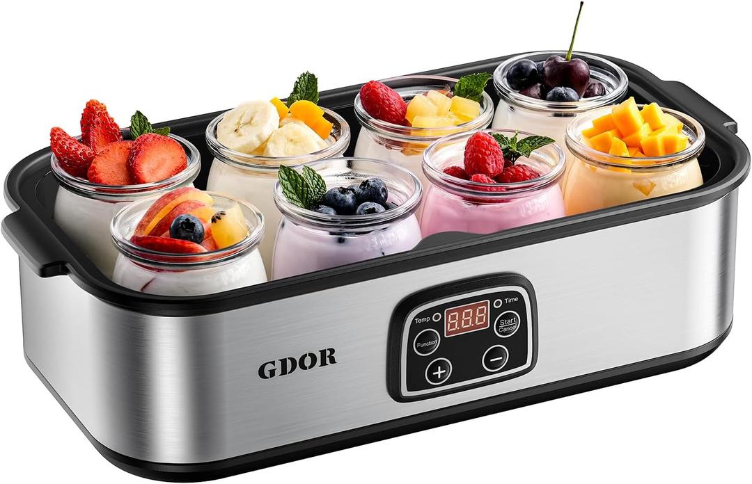 GDOR Yogurt Maker with Adjustable Temp