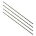 Stainless Steel Fully Threaded Rod, 3/8" -16 Thread Size, 48" Length, Right Hand Threads, 4 Pieces