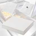 Fanfanwin 120 Pcs 13.58" X 17.32" Fryer Filter Paper Envelope Style