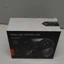 Bluetooth Controller for Switch/PC/iPhone/Android/Apple Arcade MFi Games/TV/Steam, Hall Effect Joysticks Wireless Game Controller Gamepad with/Phone Clip/Lock Speed/Macro/6-Axis Gyro/Dual Motors/Turbo (Black)