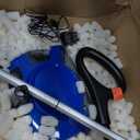 Shark Rechargeable Floor Sweeper, Motorized Brushroll, Compact Swivel Design, Easy-Empty Dust Cup, 10" Cleaning Path, Powerful Debris, Dust & Pet Hair Pickup, for All Floor Types, Blue, V2700Z