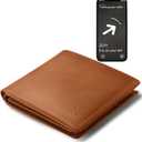 Full-Grain Leather Wallet,Luxuriously marbled Slim Wallet Airtag Wallet, Ridge Wallets,Mens Wallet,Credit Card Holder(Yellow)