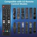 Universal for LG Smart TV Remote Control Replacement (Pack of 2)