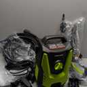 Yeryork Pressure Washer, 3500 PSI Power Washer with 4 Lockable Wheels, Steel Wand, 4 Quick Connect Nozzles, 500ml Foam Cannon, High Pressure Washer for Decks/Driveways/Cars Cleaning