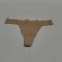 Thong Underwear, Holds up to 100ml or 6tbps or 1/4 Cup Worth of Liquid*, Lightest Absorbency Incontinence Underwear for Women, FSA HSA Approved Feminine Care, Beige, Large