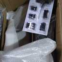 Sweetcrispy Big and Tall Office Desk Chair with Lumbar Support, 500lbs Heavy Duty Mesh Ergonomic Computer Chair with 4D Armrest and Wide Comfy Seat, Wheels for Adult (Light Black)