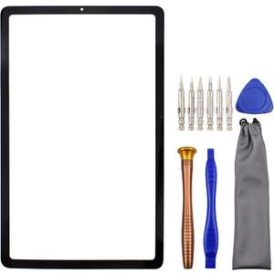 Tablet Front Glass Screen Repair Part for Samsung Galaxy Tab S6 Lite SM-P610 SM-P615 with Tool Kit Black 10.4"