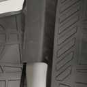 KIWI MASTER Floor Mats for 2022-2026 Polaris Ranger SP 570/ Crew Accessories, Custom Fit All Weather UTV Mats, Heavy Duty TPE Floor Liners, Front Row, Black