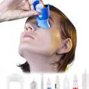 remedic Eye Drop Helper with Silicone Adapter Accurate, One-Handed Eye Dropper Guide for Seniors and Caregivers - Easy to use Eye Drops Inserter for the Whole Family