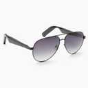 Lucyd Open Ear Smart UV Sunglasses for Men & Women - Noise Canceling Wireless Mics - Voice Assistant Siri & Alexa Support  Driving & Meeting  Antimatter XXL