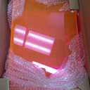 Acrylic Tea Bag Organizer and Storage Box Stackable Tea Bag Holder with Drawer for Countertop, Neon Pink