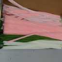 YYUENGTAK 350 Pcs Pink Pipe Cleaners Flower kit with tutoria,Fluffy Yarn,Green Floral Wires,Gardening Tape,Stamen(2 Colors)Pipe Cleaners Craft,Chenille Stems for DIY Art Projects Creative Gift Decor