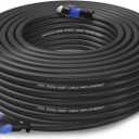 Postta HDMI Cable(50 Feet Blue) HDMI 2.0V Support 4K 2160P,1080P,3D,Audio Return and Ethernet - 1 Pack