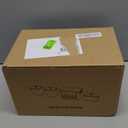 ALOCEO 4 Pcs Extra Large Trash Bag Dispenser & Laundry Containers, Wall Mounted Clear Laundry Pods Container Dryer Sheet Holder with Lids for Laundry Room Organization and Storage