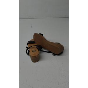 SM New York Wedge Sandals, Size 7