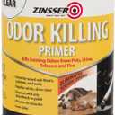 Rust-Oleum Zinsser 307648 Odor Killing Primer, White, Quart (32 Fl Oz (Pack of 1))