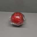 Jolly Pets Push-n-Play Ball Dog Toy, 6 Inches/Medium, Red (306 RD)