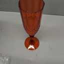 48 Pack Plastic Champagne Flutes, Dark Red Reusable Champagne Glass, medium