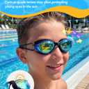 Aegend Swim Goggles for Kids Youth Teen 3-14 Anti-Fog Anti-UV Comfort Fit for Swimming