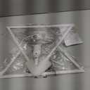 Corner Light, Plug in Overhead Light with Switch, Corner Lights for Living Room, Bedroom, Modern Wall Lamp, E26 Socket, Bulb not Include (2 Pack)