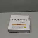 Homemory 24Pack 2 Flameless Led Floating Candles, 200 Hour Plastic Battery Operated Flickering Waterproof Tealights for Cylinder Vases, Centerpieces at Wedding, Party, Pool, Holiday (White Base)