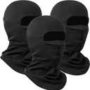 Men Women Thermal Face Cover, Breathable Full Face Mask for Skiing 3 Pack