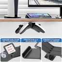 Controller Holder,Headphone Stand Headset and Controller Stand Under Desk Controller Holder with Strong Double Sided Tape Universal Design for Xbox ONE, PS5, PS4, PC