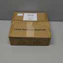 LAMU 2 Pack 9'' 10'' Lazy Susan Turntable Organizer for Table Top Cabinet, Wooden Lazy Susan for Kitchen, Pantry, Countertop, Bathroom Vanity, Spice Organization, Wood Decor