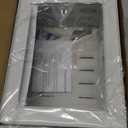 Universal Thermostat Guard, Off-White, Metal