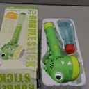 Bubble Machine Wand for Kids Toddlers Age 1 2 3 4 5 6 7 8 Years Old Birthday Party Easter Day Gifts with Music&Light Automatic Cute Baby Outdoor Outside Toy Game for Little Girl Boy Include Solution