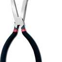 37960 Electrical Disconnect Pliers, Automotive Electrical Connector Disconnect Plier, Fuel Line Petrol Clip Pipe Pliers for Push Tab Style Plugs (1*straight)