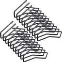 Yaocom 20 Pcs Pistol Display Stand Gun for Pistols Indoor Pistol Stand for Handguns for Safes or Cabinets Gifts for Man(Single Style)