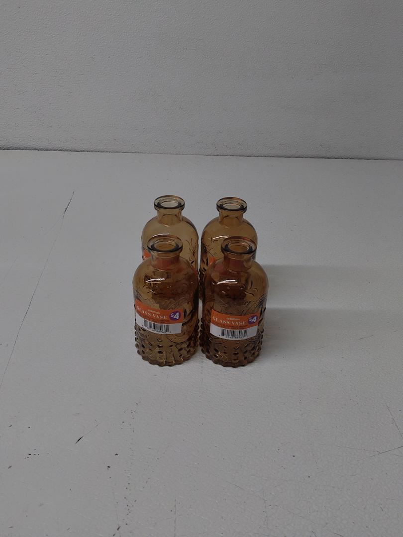 GLASS VASE 4 Pack