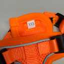 Kitten Harness and Leash Seat, 3 in 1 Adjustable Breathable Soft, Easy to Control Reflective Cat Harness Escape Proof, Cat Products, Orange, XXS