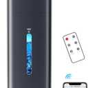 Smart Humidifiers Large Room Bedroom Home, 2.11Gal(8L) Quiet Top Fill Cool Mist Humidifier, Smart App & Remote Control, 3 Speed Humidifier with 360 Nozzle, Humidity Setting for Baby Office(Blue)