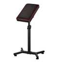 POARMEEY Tattoo Armrest Adjustable Height Custom Large Tattoo Arm Rest,Spider Web Desgin Soft Pillow for Tattoo Equipment Supplies (black red-black)