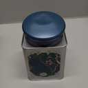 3 Pack Airtight Tea Tin Canister, 38 OZ Tinplate Empty Loose Tea Box, Chinese Style Jar with Double Lids, Matcha Tin Containers, Vintage Square Coffee Canisters for Candy Nut Spice Kitchen