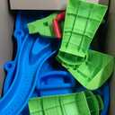 Step2 Rain Showers Splash Pond Water Table, Kids Water and Sand Activity Sensory Playset, Summer Outdoor Toys, 13 Piece Water Toy Accessories, For Toddlers 1.5+ Years Old, Blue & Green