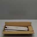 ENJOYBASICS Shower Curtain Rod 30 to 88 Inches, 1 Inch Stainless Steel Adjustable Spring Tension Rods No Drill for Bathroom, Closet, Window, Room Divider, Never Rust, Non Slip, Nickel