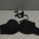 Shapellx Women's Minimizer Bra Strapless Convertible Underwear with Underwire Full Coverage Push Up Bras (Black,34DD)