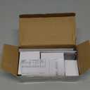 2 Pack One-Sided Black Dummy Door Knobs Interior, Vintage Long Plate Dummy Door Knobs in Matte Black