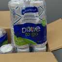 Dixie To Go Paper Coffee Cups, 12 oz, 132 ct, Disposable Insulated Paper Cups for On-The-Go Hot or Cold Beverages (22 Count (Pack of 6))