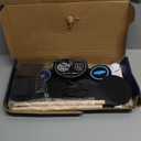 Electronic Drum Set, 9-Drum Practice Pad with Headphone Jack, Roll-up Drum Kit Machine with Built-in Speaker Drum Pedals and Sticks 10 Hours Playtime, Great Christmas for Kids