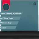 Manduka GRP Adapt Travel Yoga Mat 71" - 1.5mm | Foldable & Travel friendly | Ultimate Grip | Sweat ready for Any Style of Yoga | 71 x 24 inches (Dark Lotus)