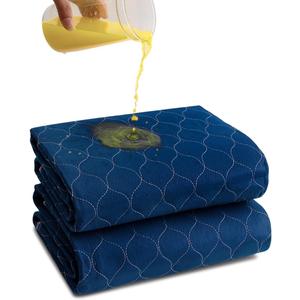 Alsunny Hide Stains Pads for Beds for Incontinence Adults 36x72 Inch (2pack), Bed Pads for Incontinence Washable Extra Large,Blankets Waterproof and Stain Proof, Incontinence Bed Pad Washable for Adult