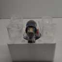 Wall Sconces Set of Two, 22" Black and Gold Bathroom Sconces with Clear Glass, Hardwired Modern Sconces Wall Decor Set of 2 Wall Light fixtures for Bathroom Mirror Living Room Hallway Bedroom