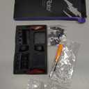 eXtremeRate Clear Slate Black Replacement Full Set Buttons for Steam Deck, DIY Custom ABXY D-pad Trackpad Bumpers Triggers Buttons for Steam Deck LCD Handheld Console - Console NOT Included