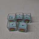 4 Pack Clear Acrylic Stackable Display Boxes with Sliding Lid, Dust-proof Display Storage Boxes Stand, Transparent Showcase for Action Figures, Figures Toys, Shells, 7.6*7.6*11.8cm