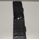 BFONS XL Silicone Faucet Handle Drip Catcher Tray, 18.1in x 5.7in x 0.79in, Black