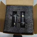 SEALIGHT H1 Fog Bulbs, 50,000LM Super Brighterness 1:1 Mini Size, 6500K Cool White Fog Lights, 3 Minutes Installation, Pack of 2